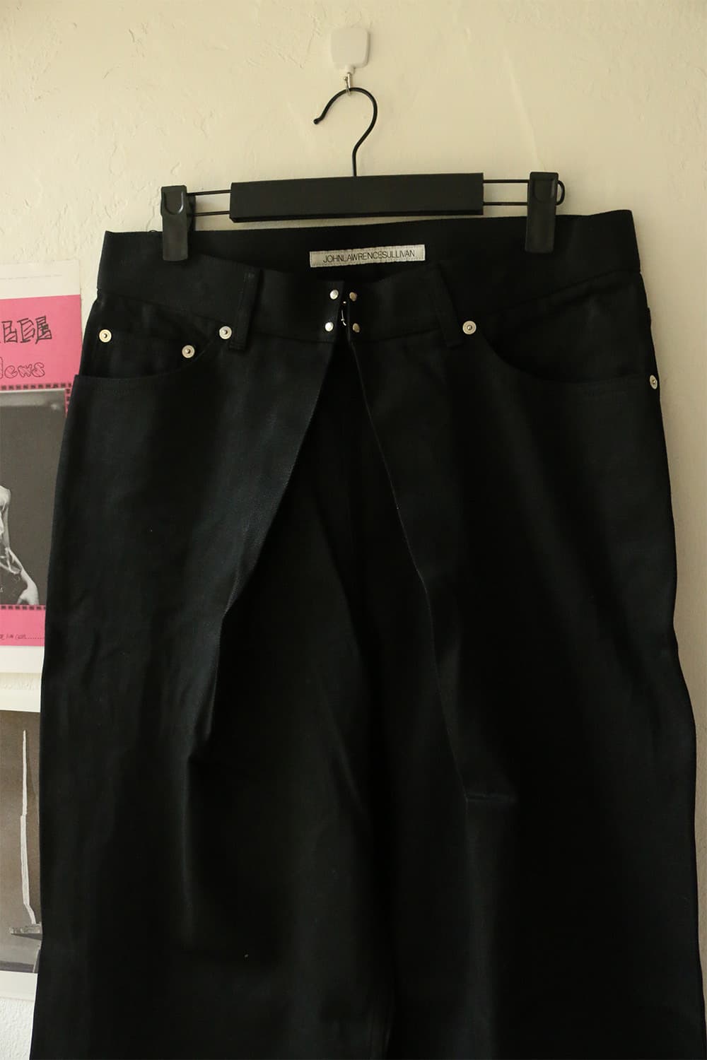 존 로렌스 설리반 블랙 와이드 팬츠 상품이미지4