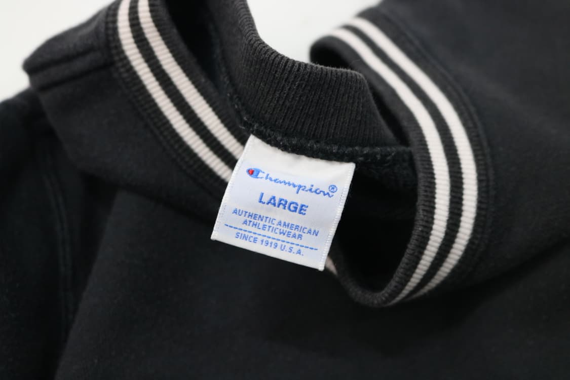 챔피온 빈티지 스트라이프 시보리 블랙 스웻셔츠 (L) 상품이미지6