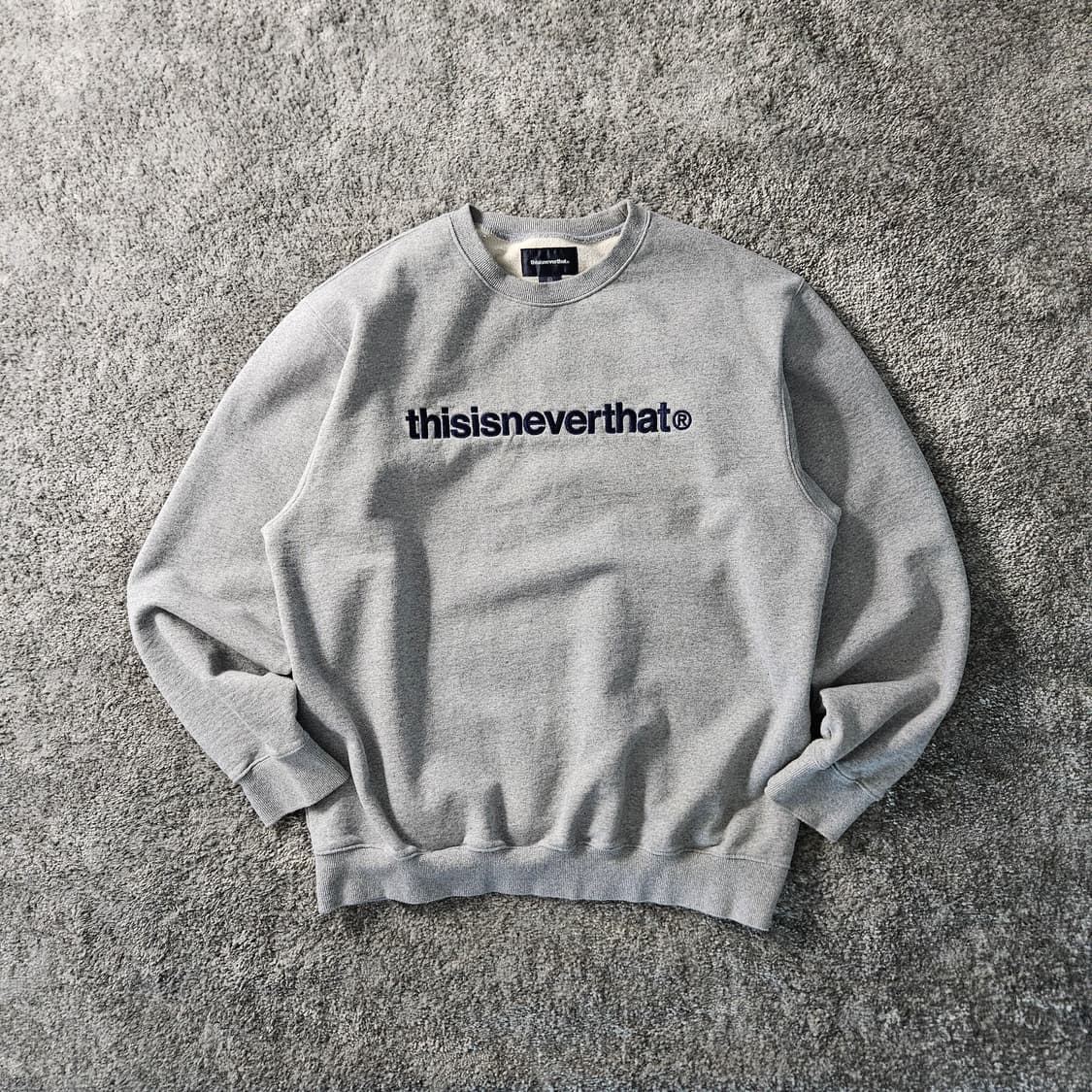 [무료배송] thisisneverthat 맨투맨 상품이미지1