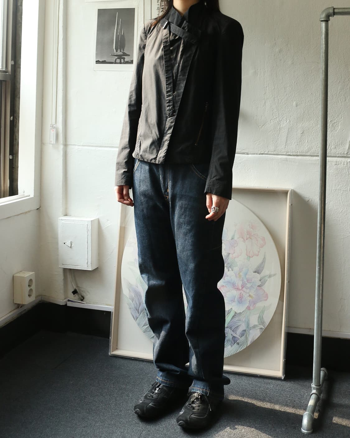 헬무트 랭 블랙 비대칭 자켓 상품이미지3