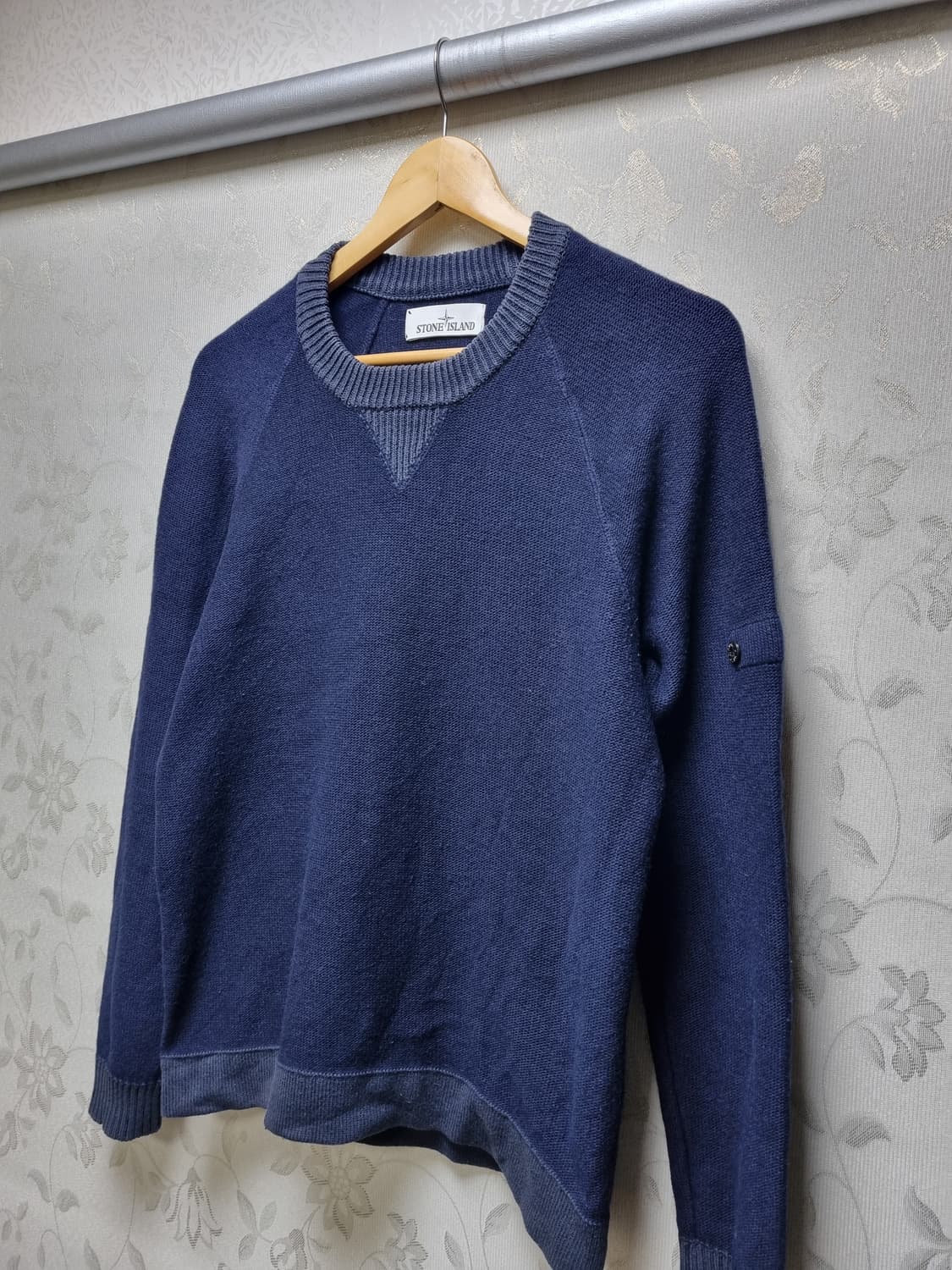[95/정품] 스톤아일랜드 캐시미어혼방 크루넥 니트 상품이미지2
