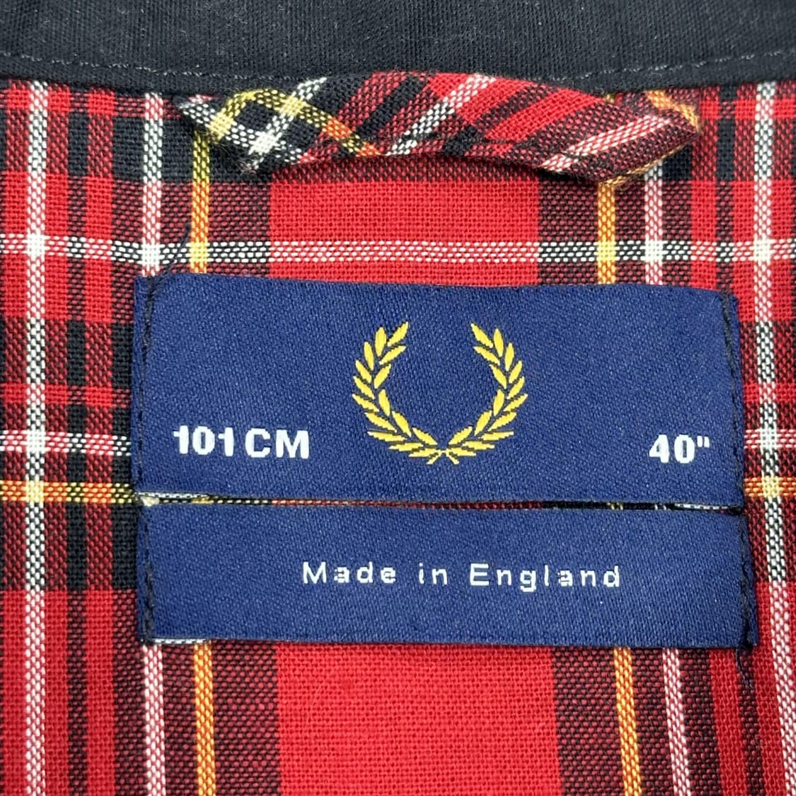 프레드페리 클래식 바라쿠다 블루종 자켓 블랙 M 상품이미지5