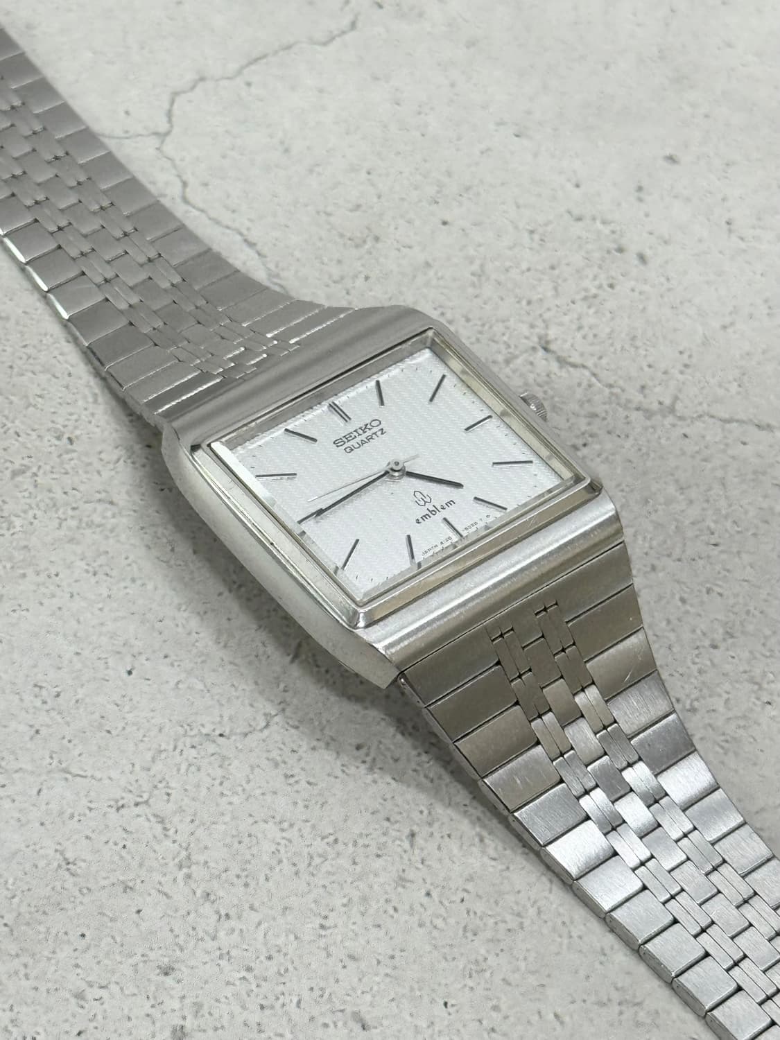 70s 빈티지 세이코 엠블럼 쿼츠 희귀 상품이미지4