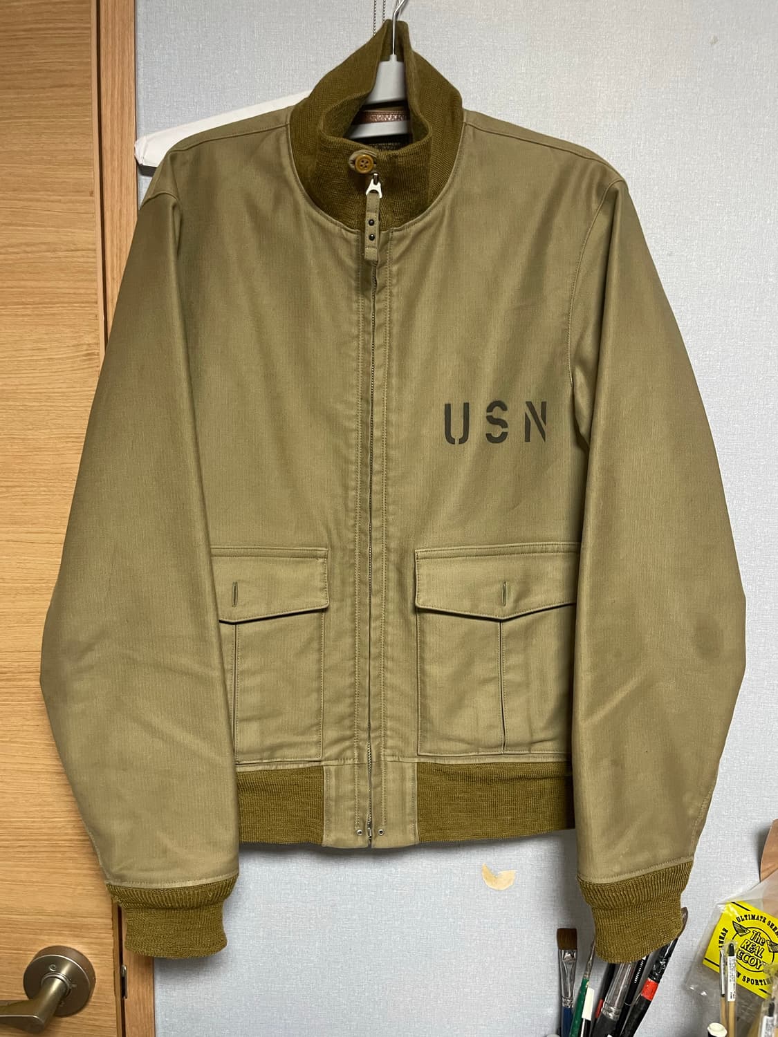 리얼맥코이 USN 37j1 자켓 40 탱커자켓 상품이미지4