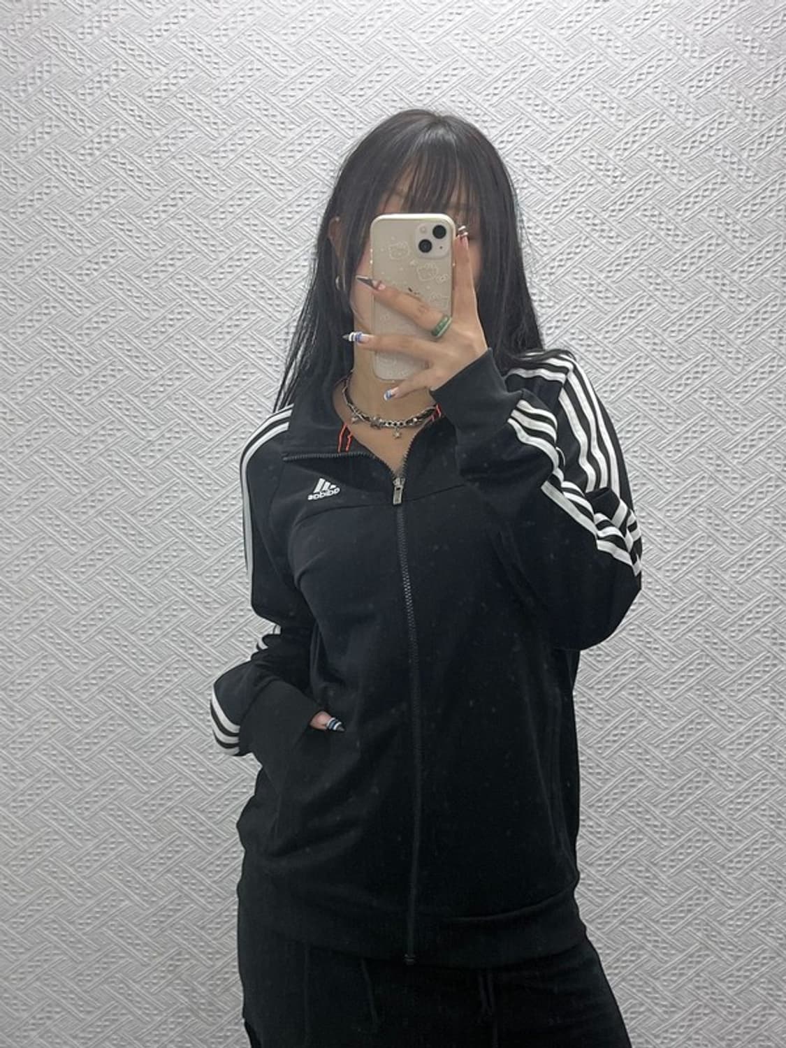 아디다스 오리지널 올드스쿨 빈티지 삼선 져지 집업 95 C07600 상품이미지1