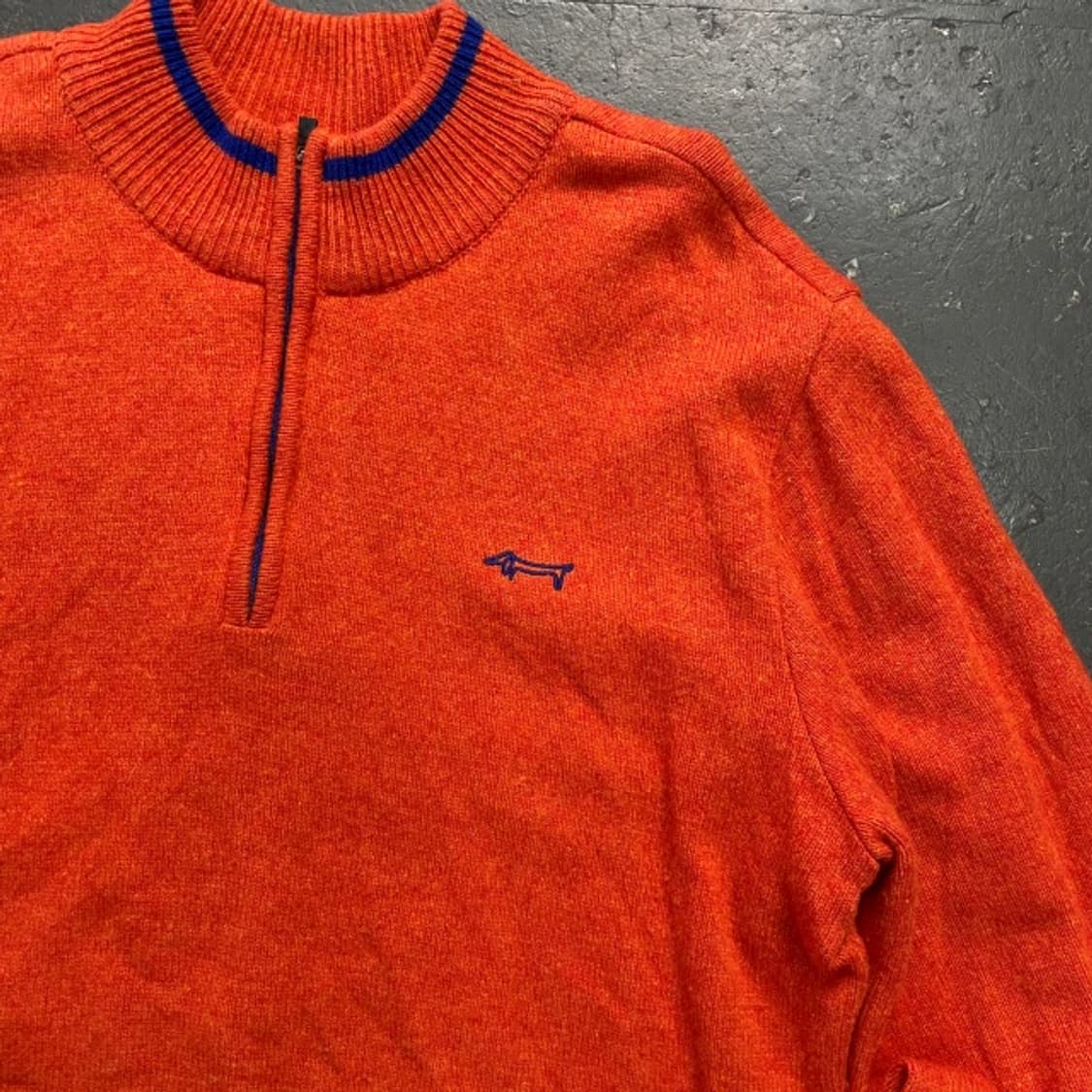 100 루이까스텔 방풍 니트집업 상품이미지2