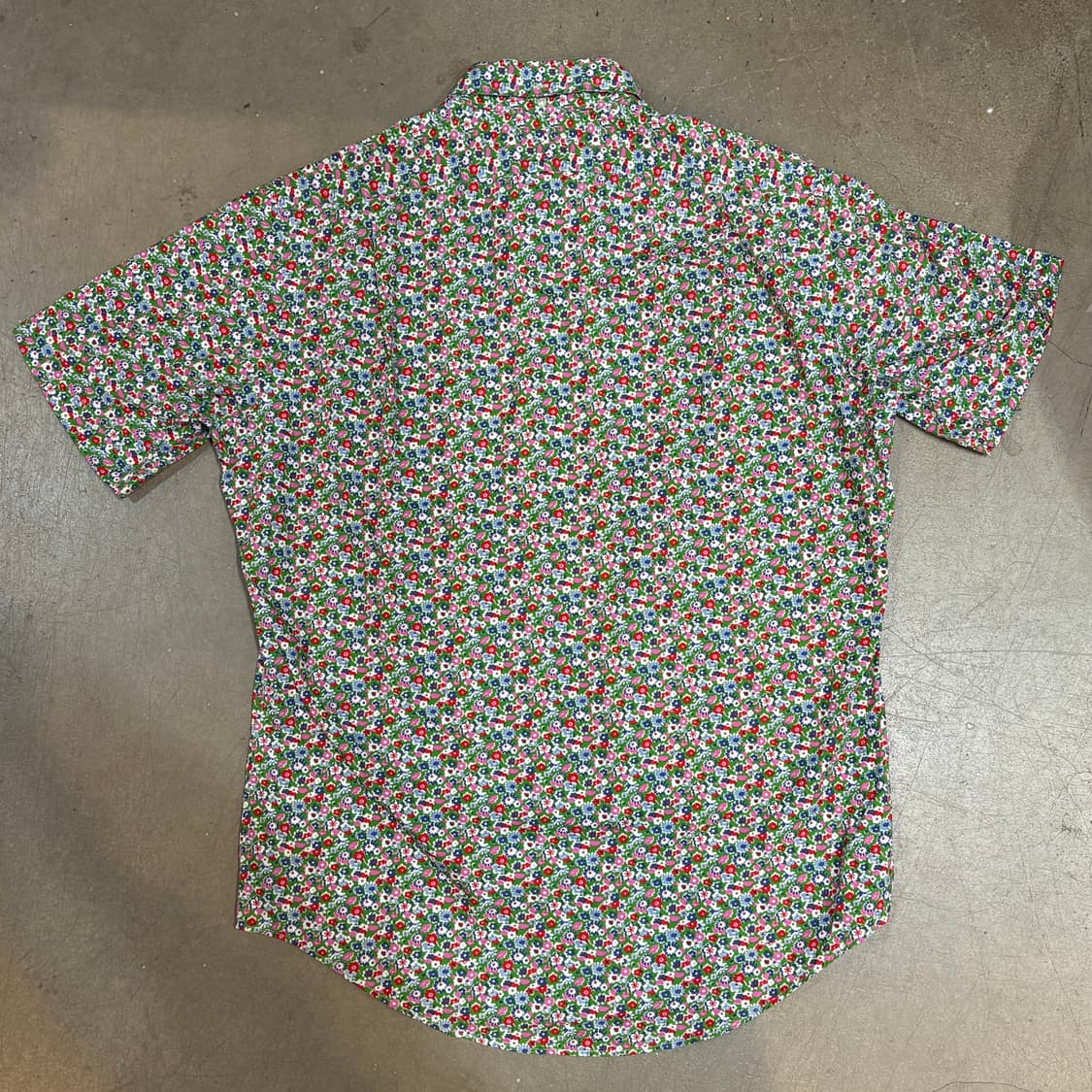 M 폴로랄프로렌 꽃무늬 반팔 셔츠  상품이미지3