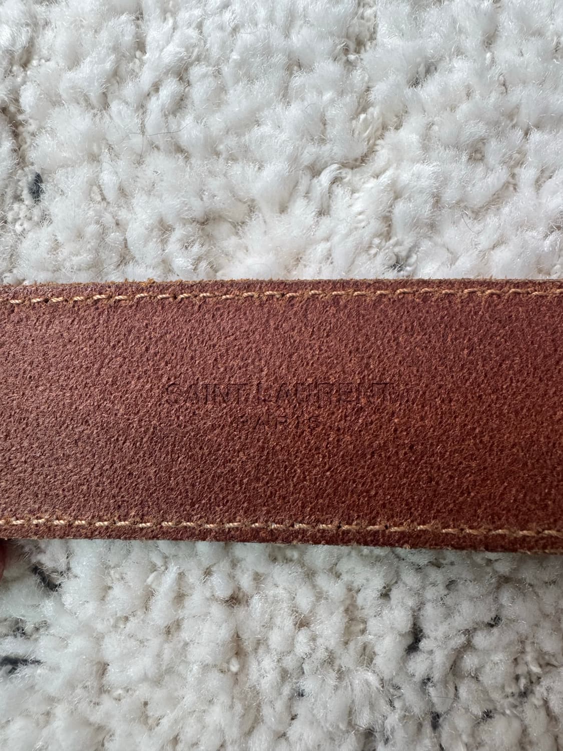 생로랑 가죽벨트 31-32 상품이미지2