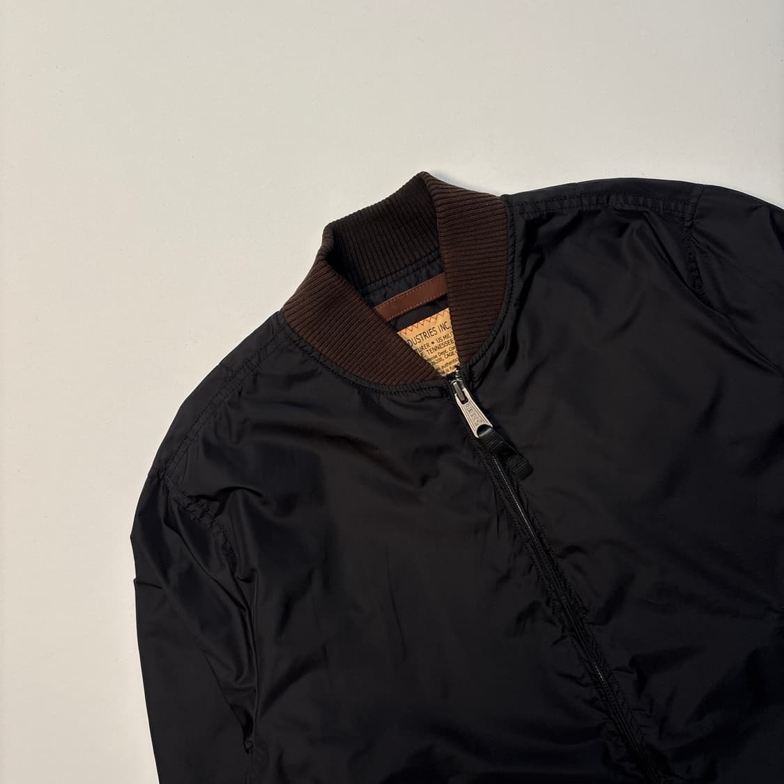 [L] 알파인더스트리 MA-1 블랙 상품이미지3