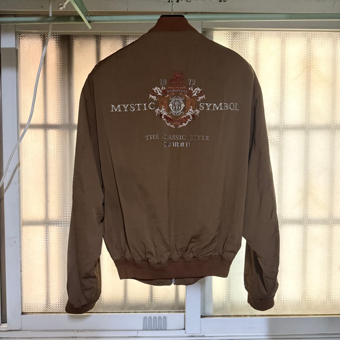 빈티지 DOMON 자수 봄버 자켓 상품이미지1