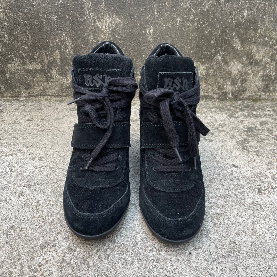 [36] ASH 스웨이드 웨지힐 스니커즈 (230) 상품이미지2