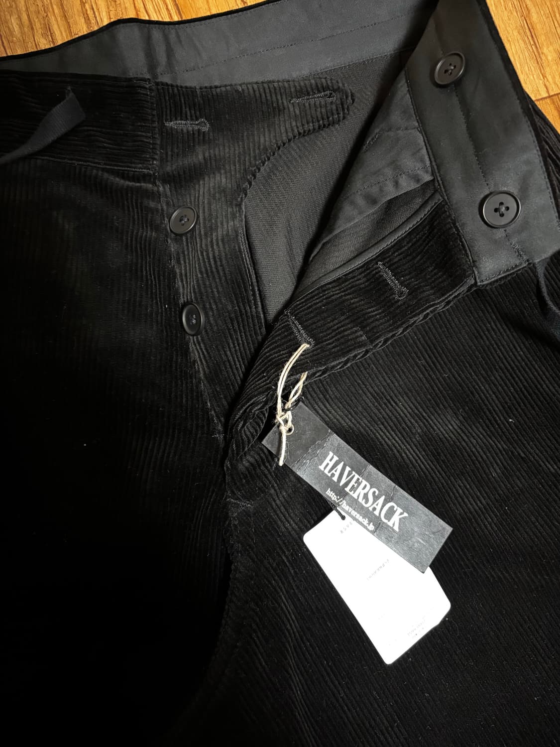 하버색 코듀로이 팬츠 새상품 상품이미지1