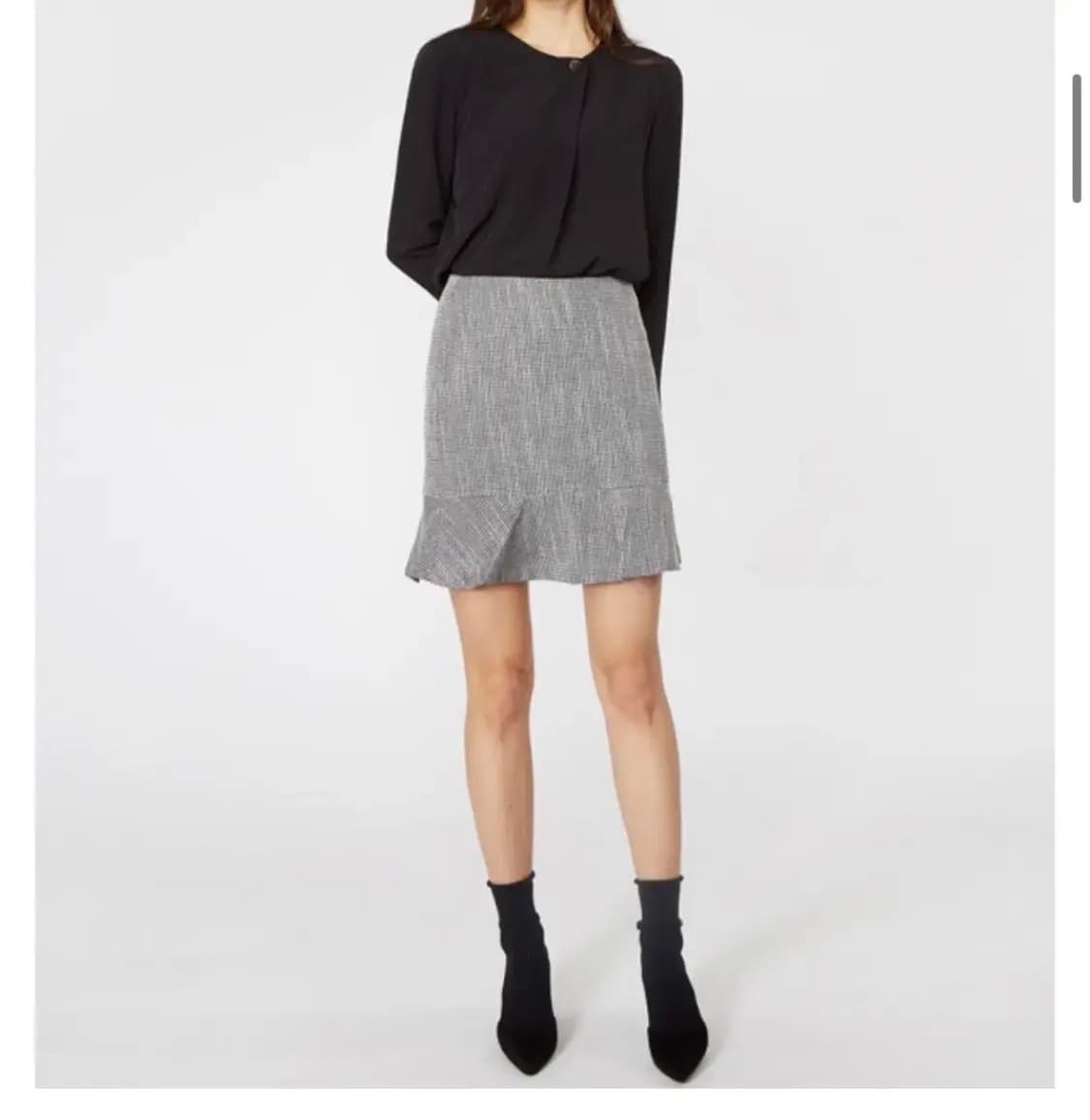 (원가39900원)mixxo 트위드 머메이드 스커트 상품이미지4