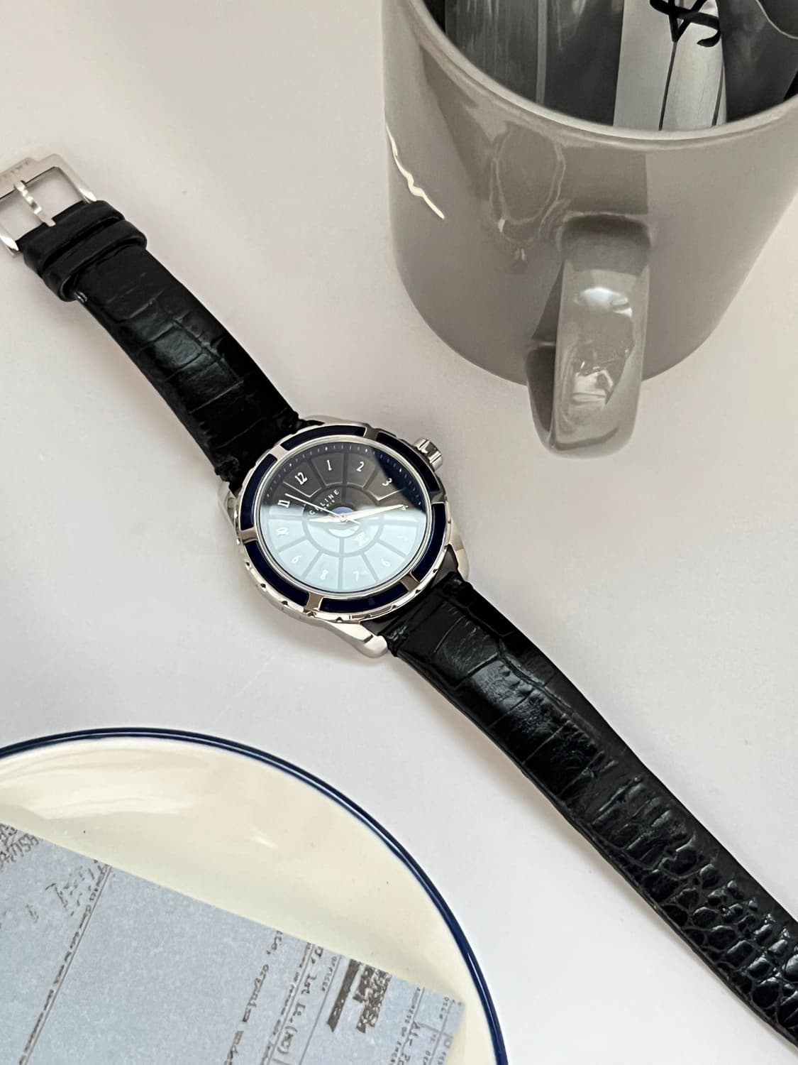 셀린느 트리옹프 남성 시계 / 정품감정 . 케어 상품이미지9