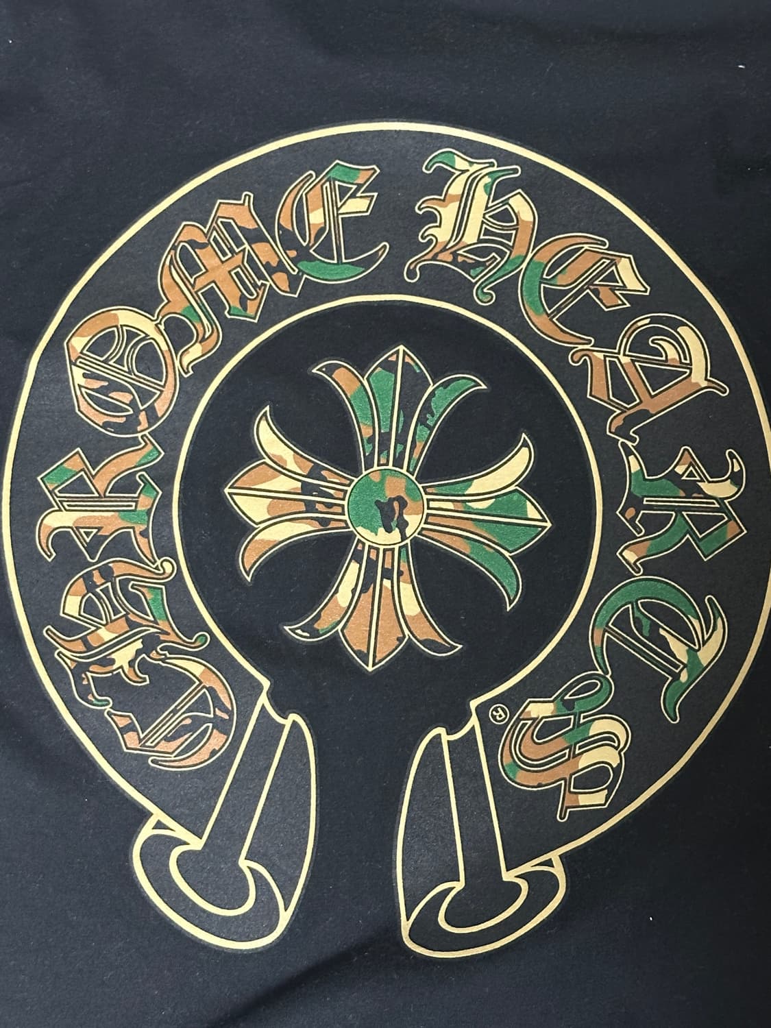 크롬하츠 홀스슈 카모 롱슬리브 긴팔티 M 상품이미지1