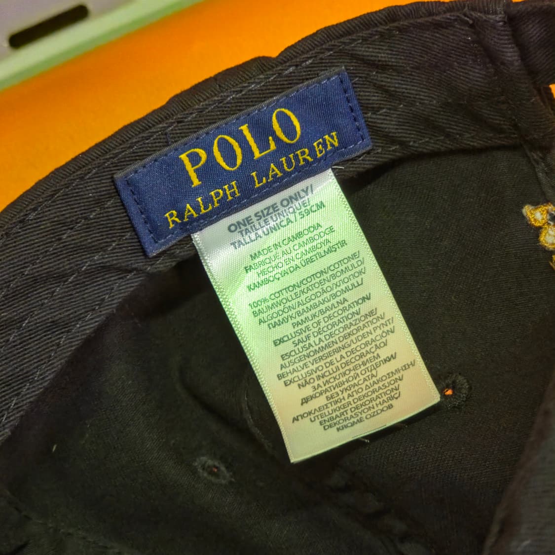 폴로 랄프로렌 볼캡 상품이미지5