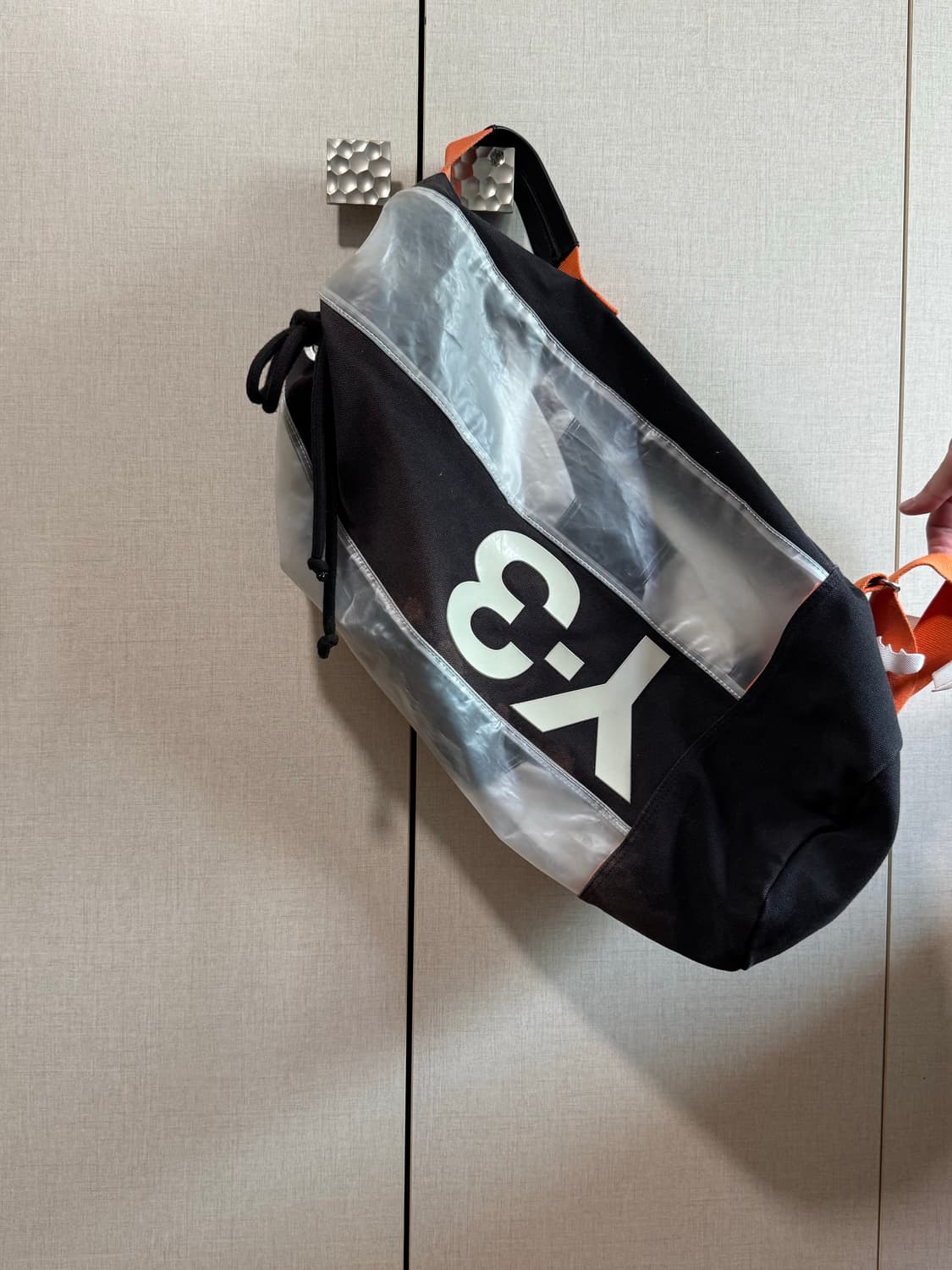 Y-3 크로스백 가방 형광 OS 상품이미지1