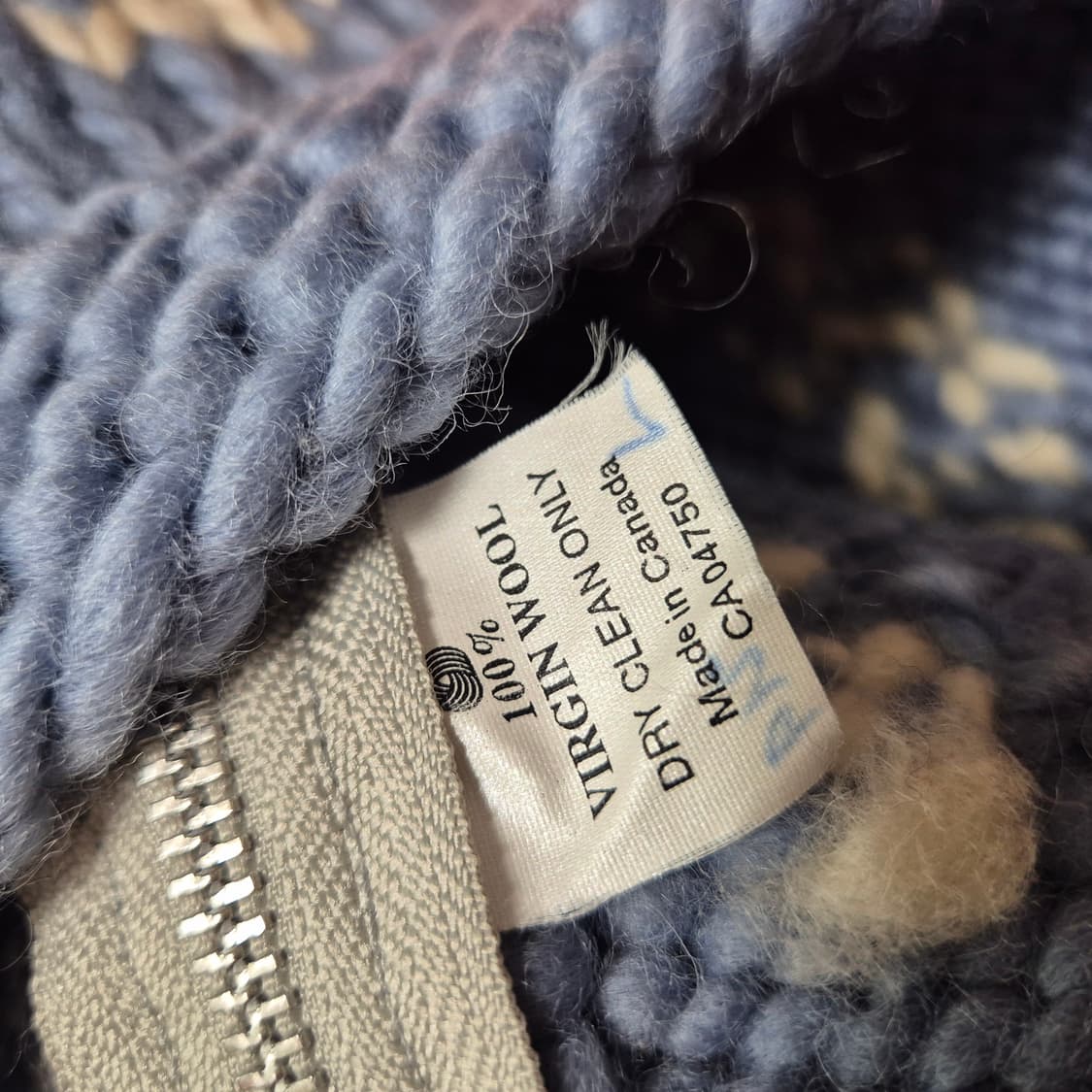 FAB 캐나다 토끼 패턴 코위찬 베스트 키즈120 상품이미지4