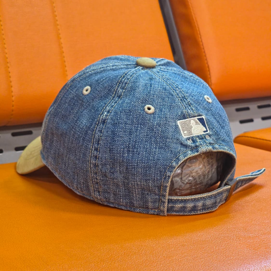 MLB 시카고 화이트삭스 데님 볼캡 상품이미지3