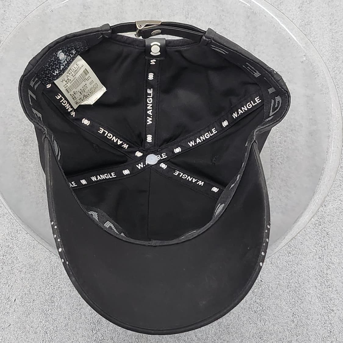 와이드앵글 정품 블랙 골프볼캡 M (58cm) 상품이미지7