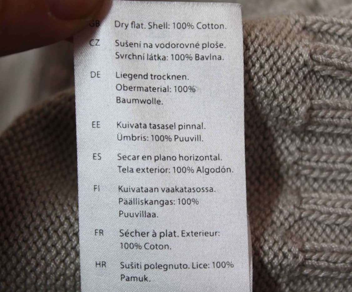 N-10575/COS 정품 남성용 카라넥 니트 S 상품이미지4