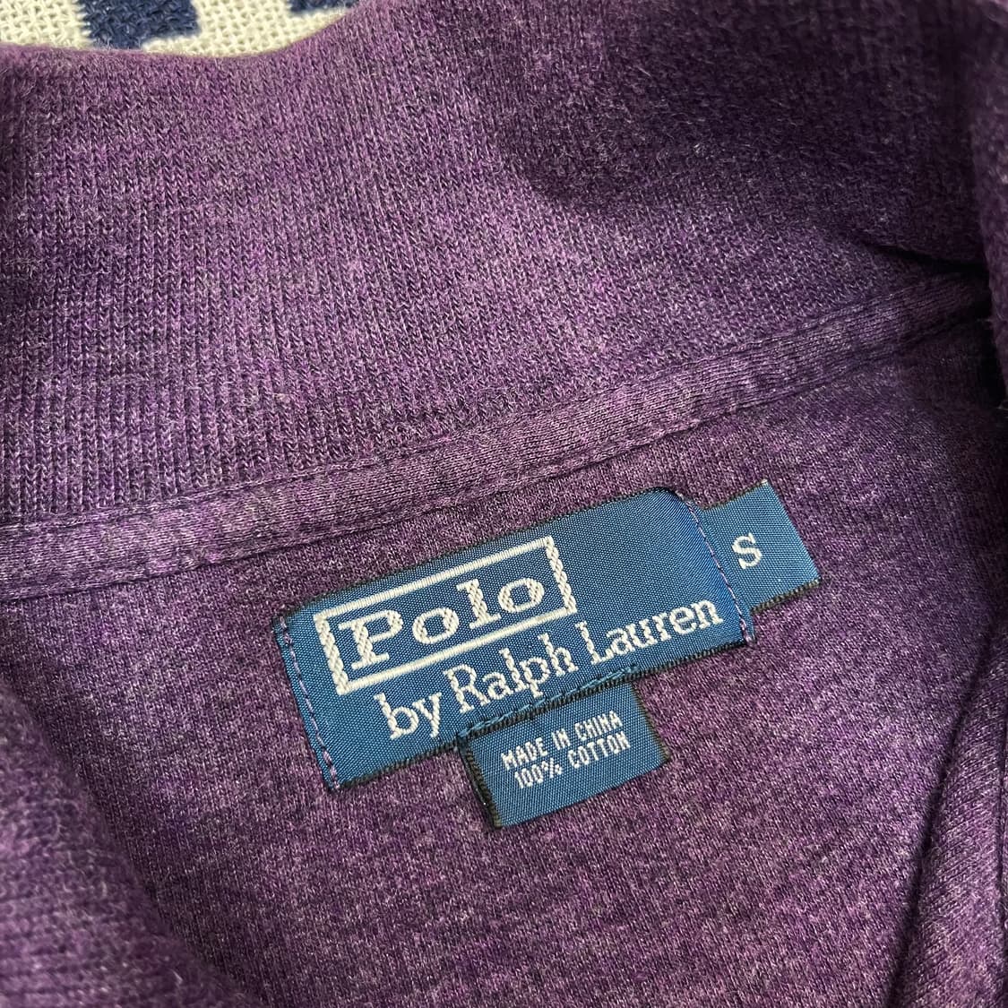 [S] 폴로 포니 로고 코튼 반집업 니트 상품이미지8