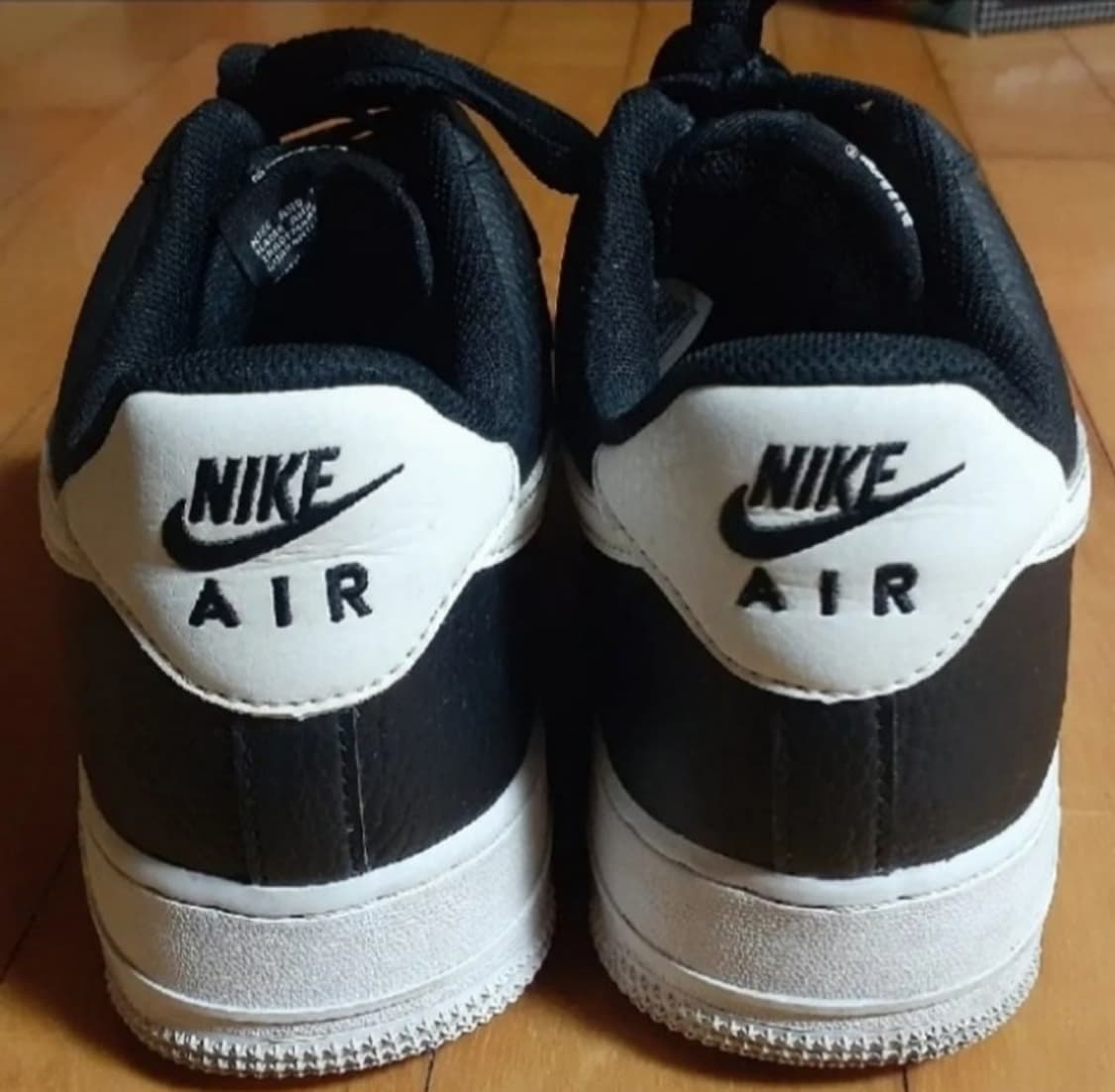 나이키 에어포스 1 07 블랙 화이트 로우 285 상품이미지5