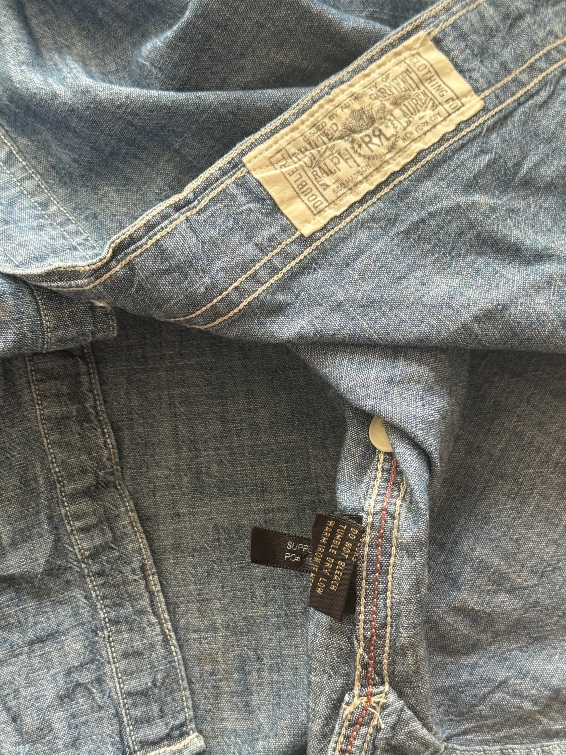 00s rrl 샴브레이 셔츠 상품이미지3