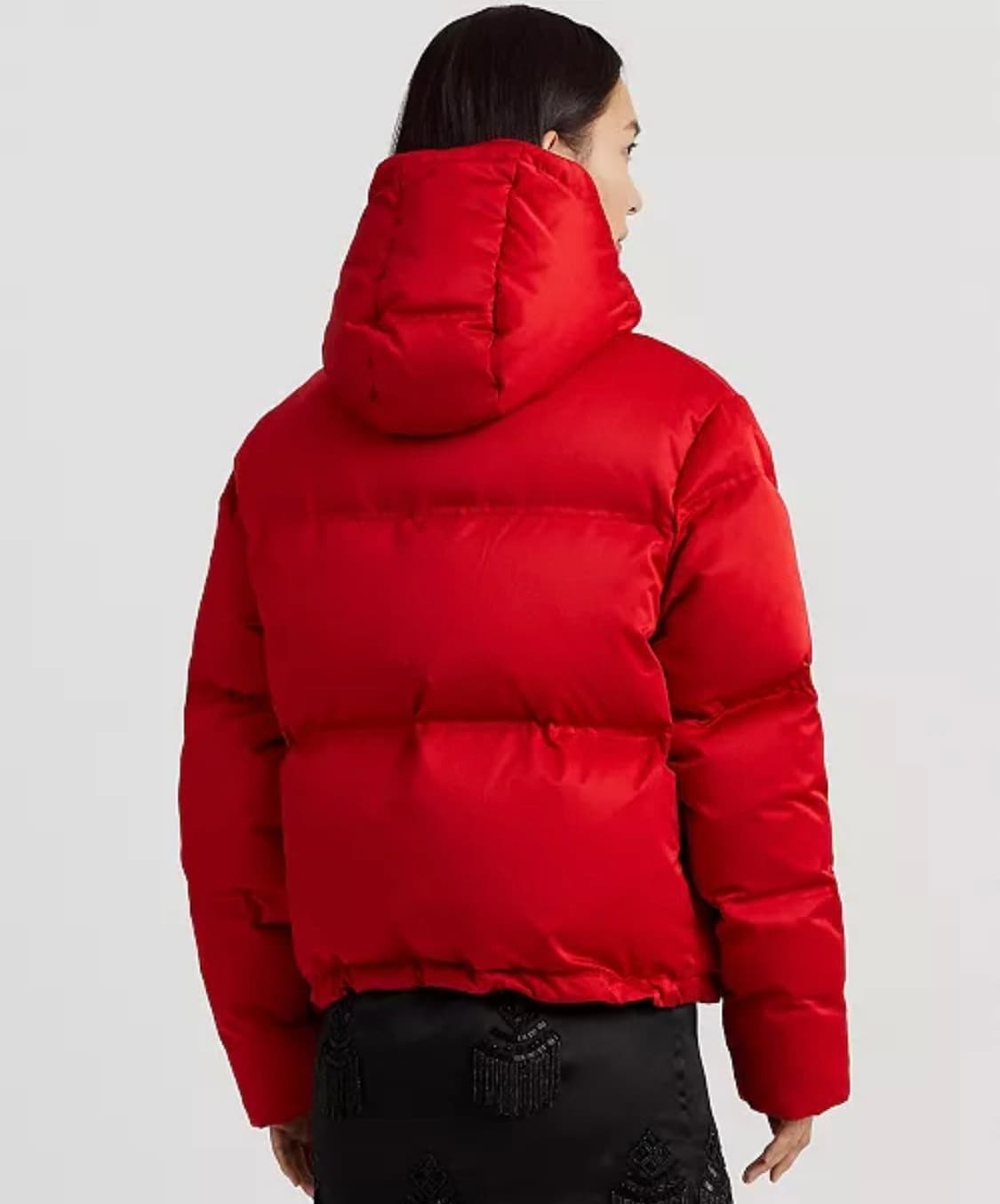 (새상품) 로렌 랄프 로렌 새틴 패딩 상품이미지5