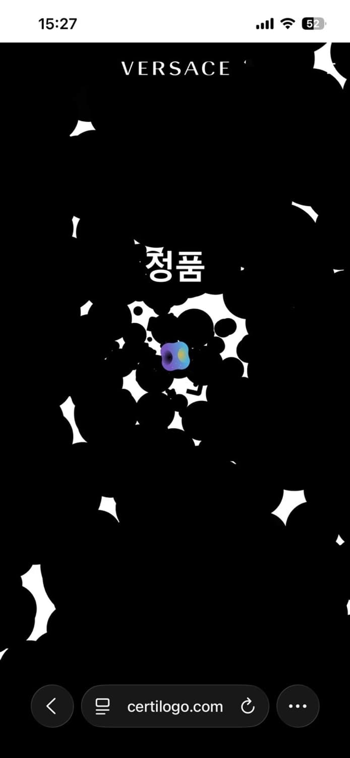 정품 OS) 베르사체 컬렉션 메두사 로고 숄 머플러 목도리 상품이미지5