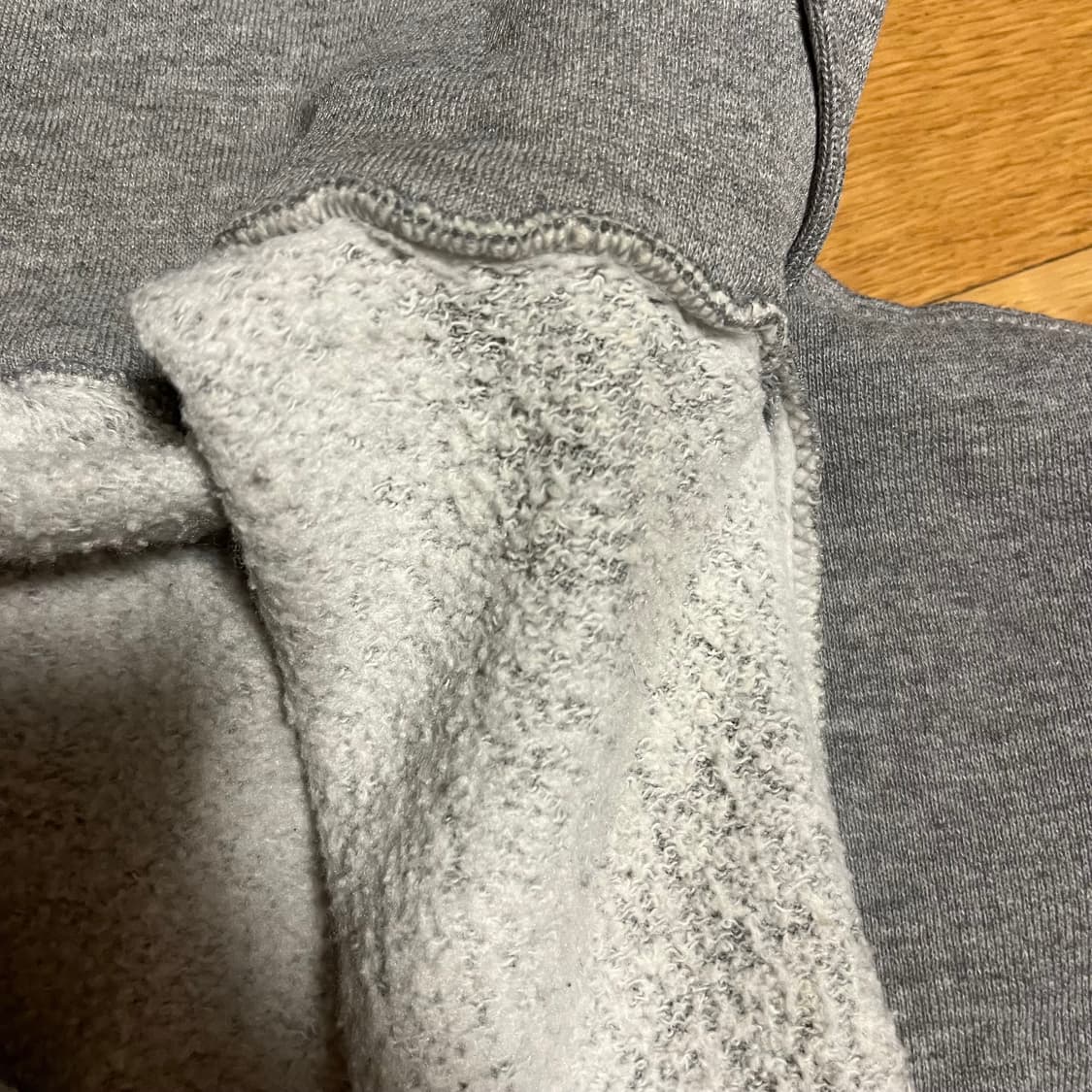 [XL] 90s 빈티지 러셀 후드집업 그레이 상품이미지4