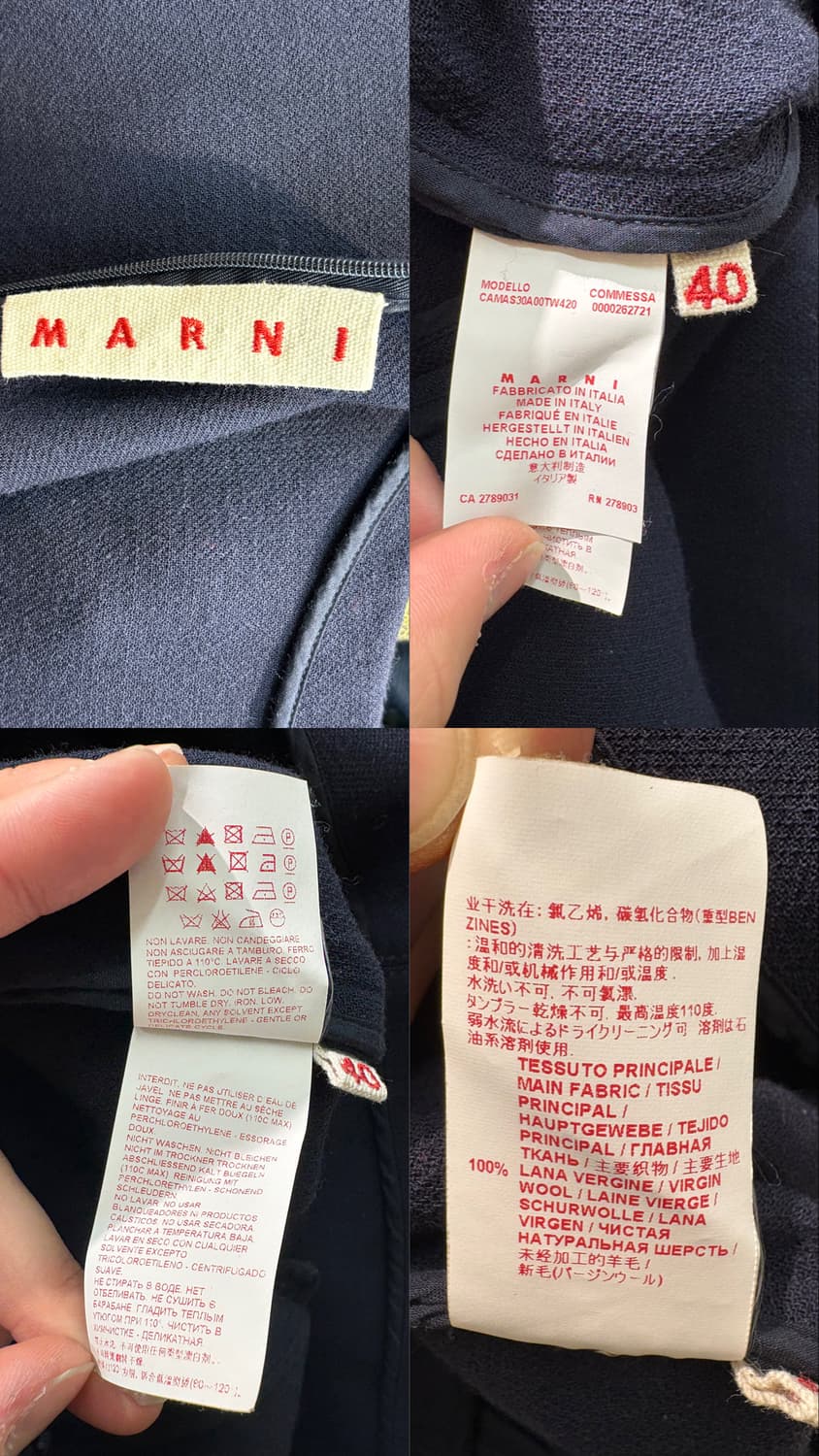 마르니 풀 오버 하프 탑 상품이미지9