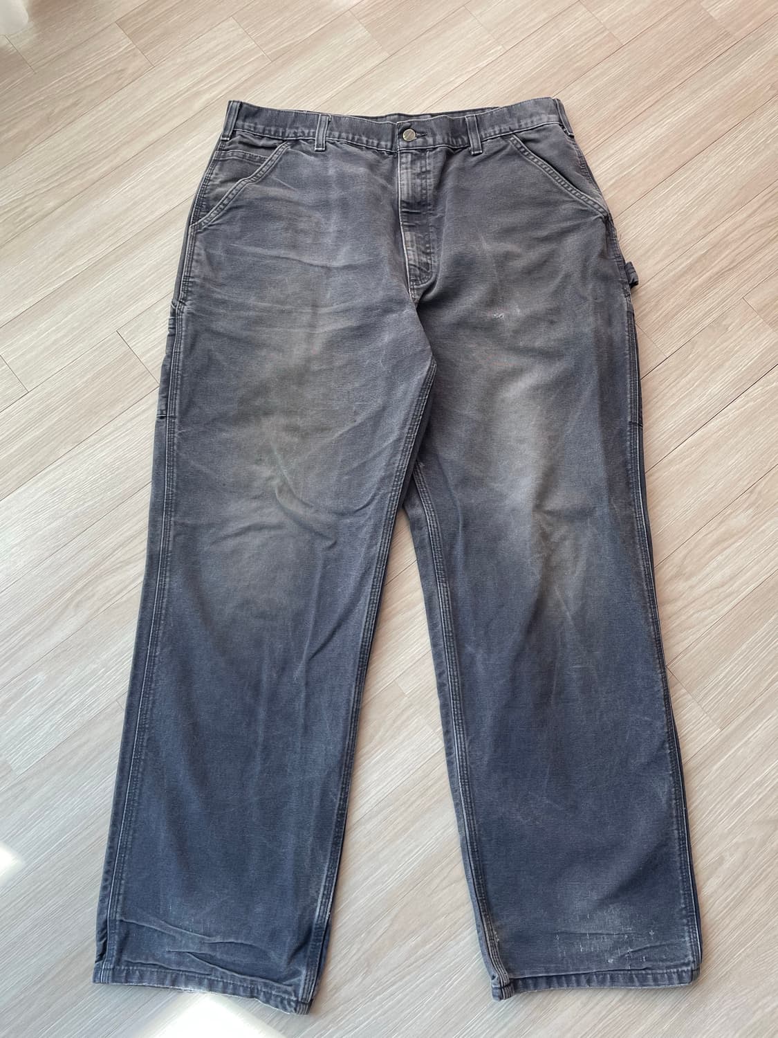 Carhartt B11 PTB 칼하트 카펜터 싱글니 팬츠 상품이미지1