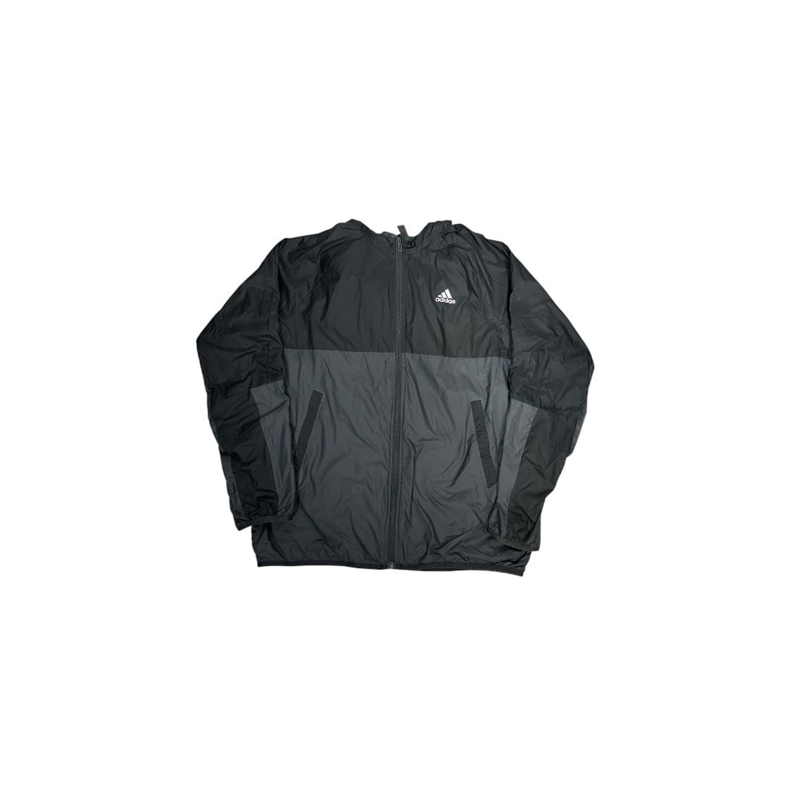 아디다스 블랙 차콜 오버핏 바람막이 트랙 자켓 XL 상품이미지5