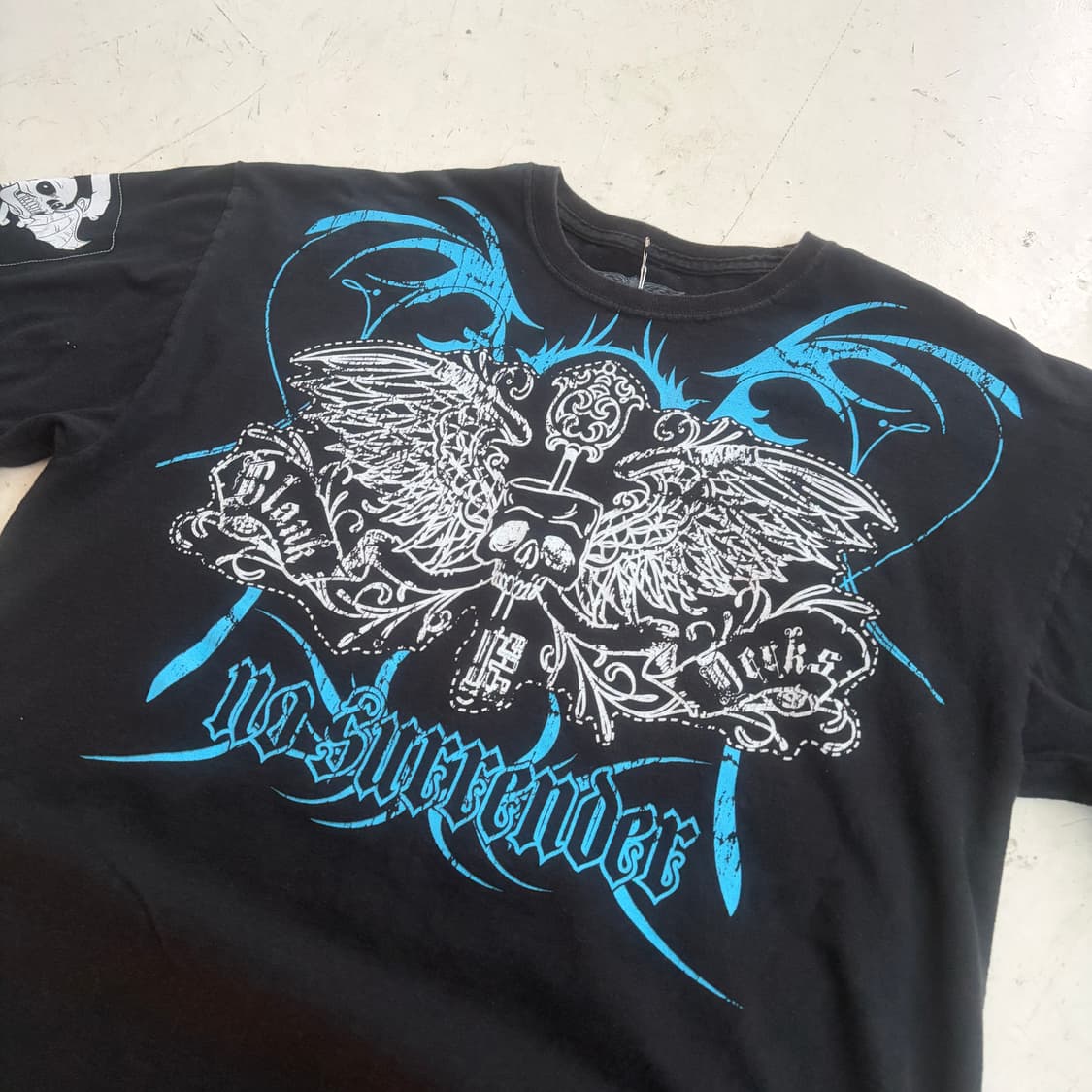 Black Decks 빈티지 스컬 롱슬리브 XL 상품이미지4