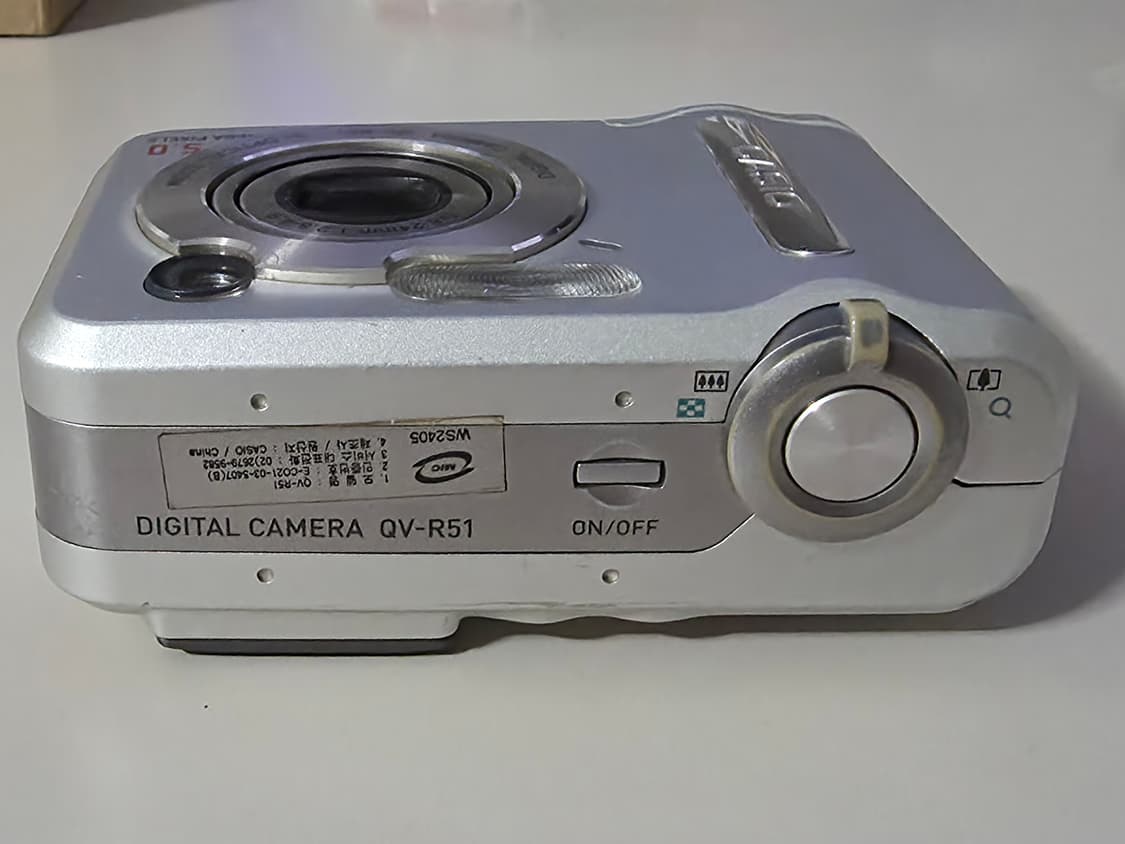 카시오 QV-R51 빈티지 디지털카메라 상품이미지2