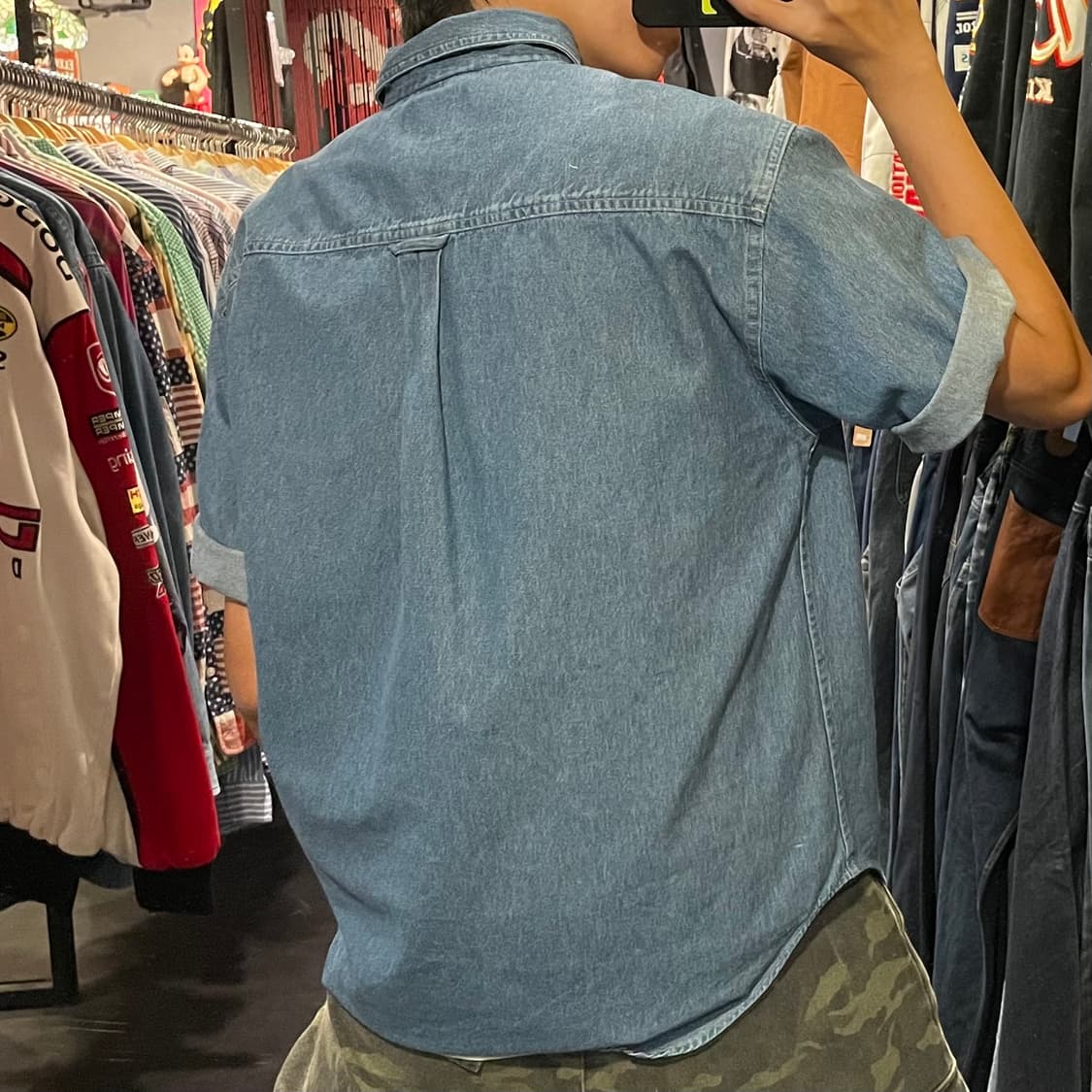 [IM] carhartt 칼하트 데님 반팔셔츠 상품이미지10