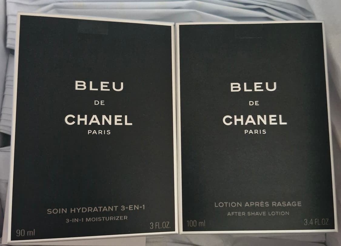 (새상품)샤넬옴므 블루드샤넬 세트set 상품이미지1