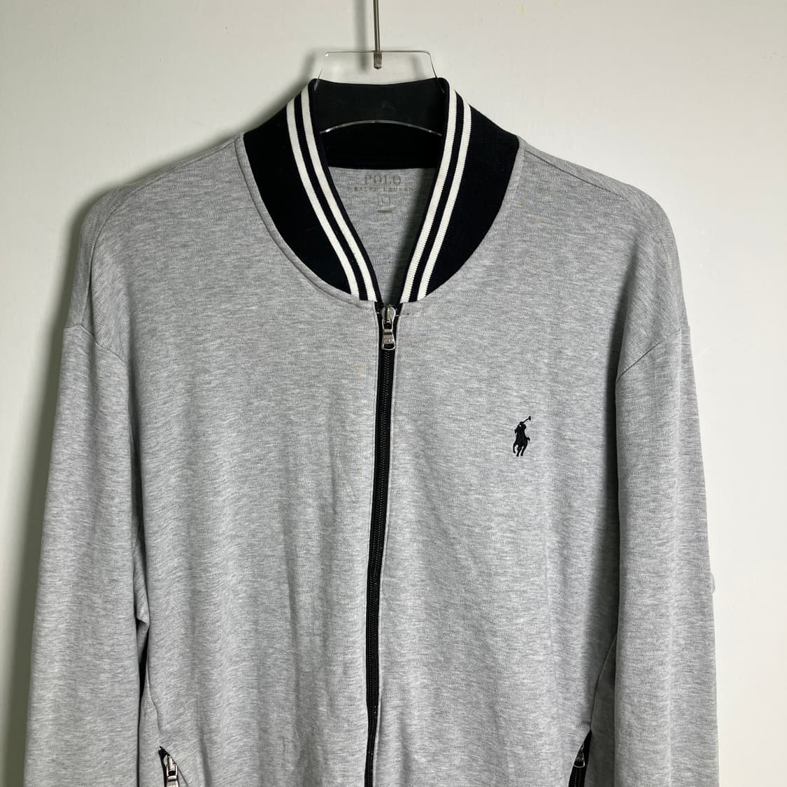 폴로 랄프로렌 그레이 코튼 집업 자켓 L 상품이미지4