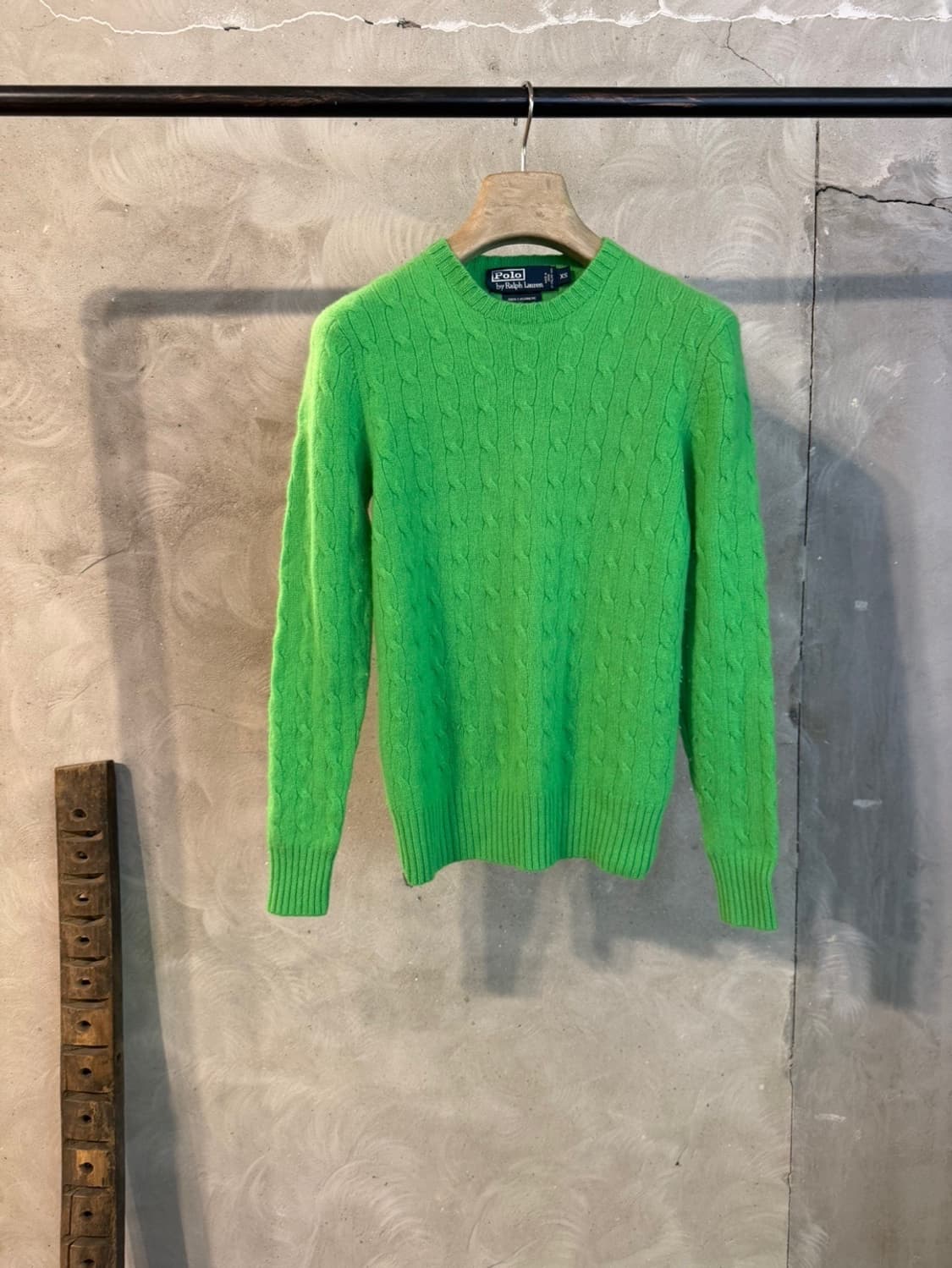 폴로 랄프로렌 캐시미어 케이블 니트 55~66 상품이미지1