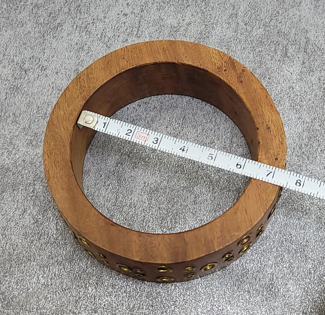 vintage wood bangle 상품이미지6