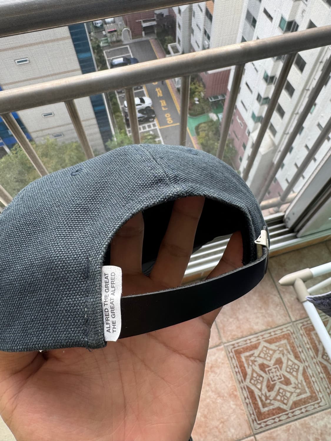 헤리티지플로스 알프레드 fred og cap navy 상품이미지4