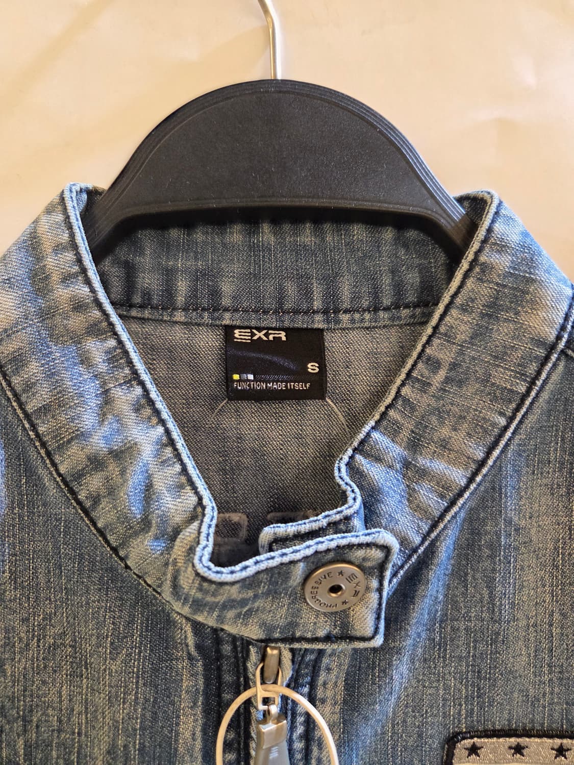 EXR Y2K 스트라이프 데님자켓💯 상품이미지3