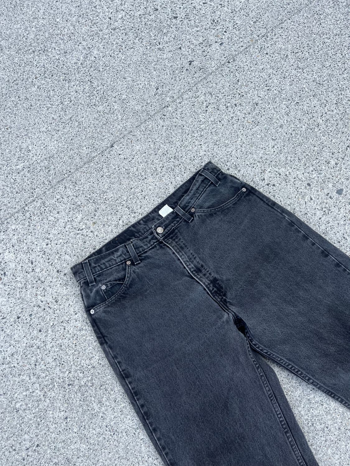 90s Levi's 505 흑청데님팬츠 상품이미지2