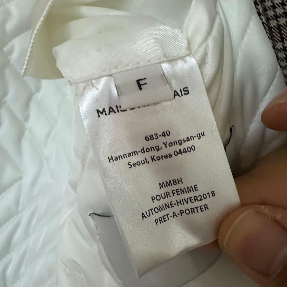 우먼free 메종마레 패딩 롱코트 상품이미지6