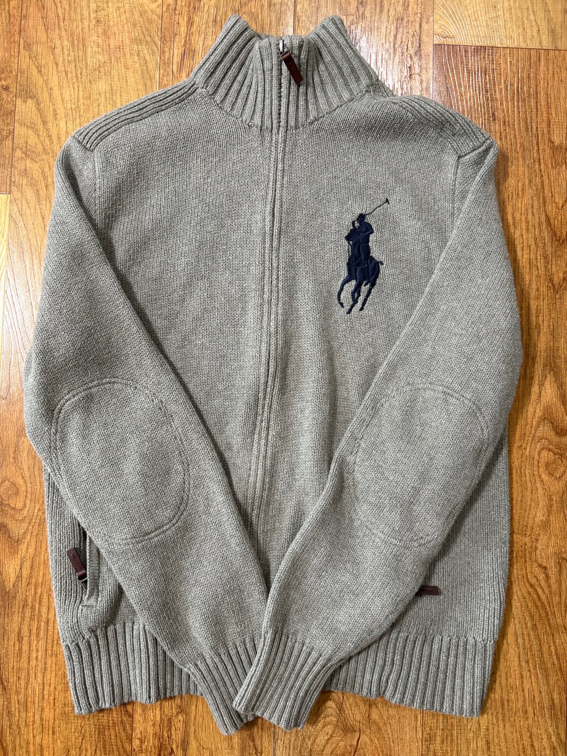 폴로 빅포니 집업 니트 상품이미지1