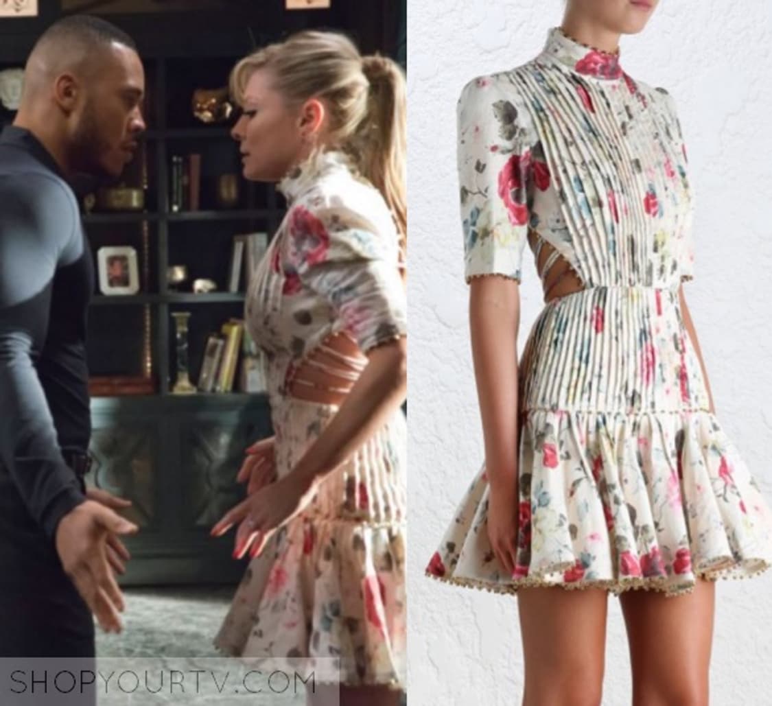 ZIMMERMANN  MISCHIEF CORSET LACED DRESS 상품이미지8