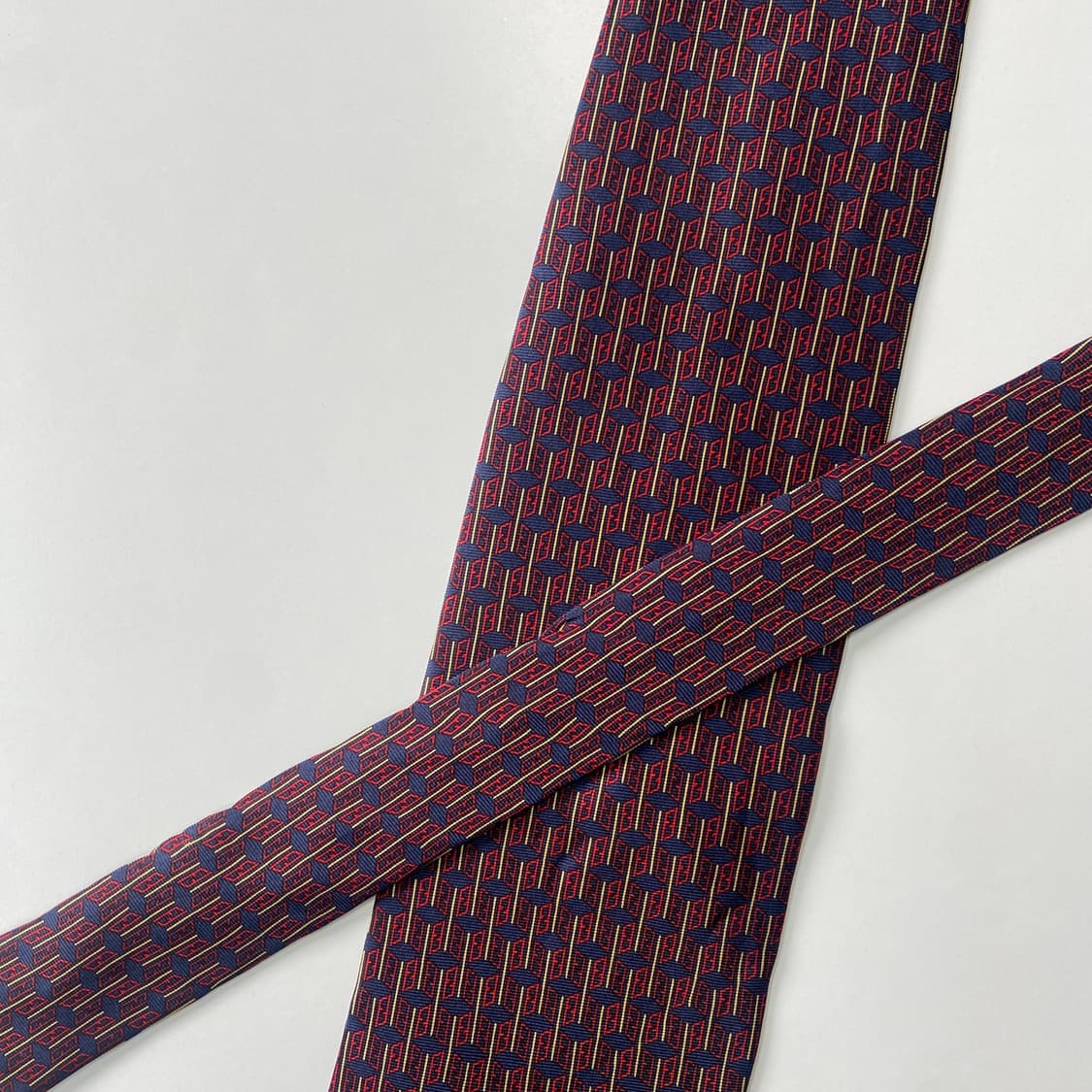 펜디 (FENDI) FF 모노그램 정품 명품 넥타이 상품이미지4