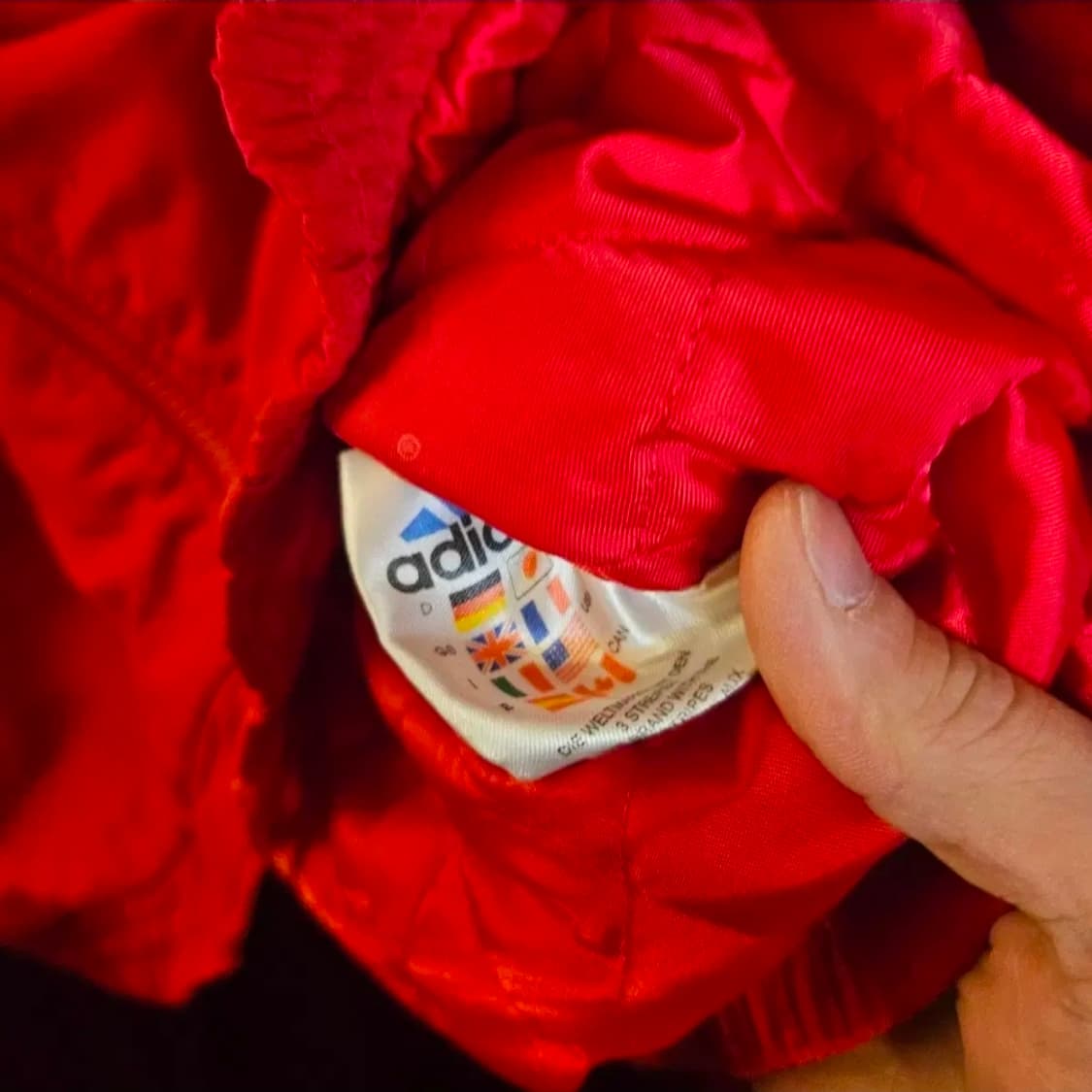 아디다스(Adidas) 올드스쿨 3선 후드 누빔 자켓 95-100 상품이미지8