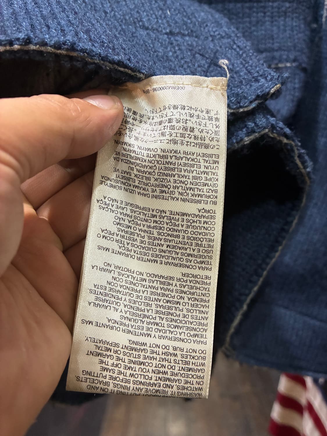 Diesel 디젤 니트 더블 피코트 자켓 상품이미지7